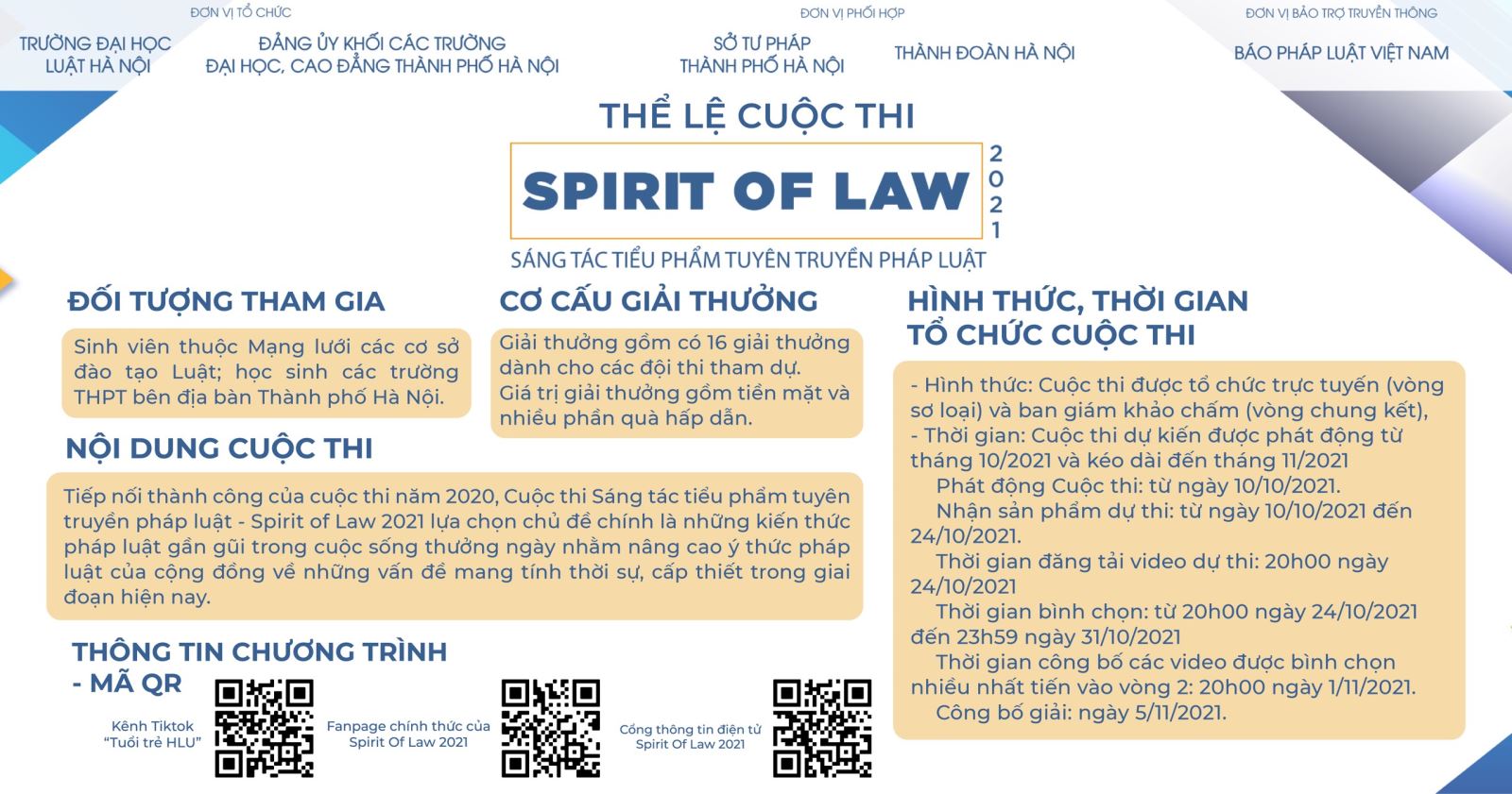 Đại học Luật Hà Nội phát động Cuộc thi sáng tác tiểu phẩm tuyên truyền, phổ biến giáo dục pháp luật năm 2021 ảnh 1